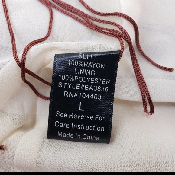 Unique Fringe top - Picture 3 of 7